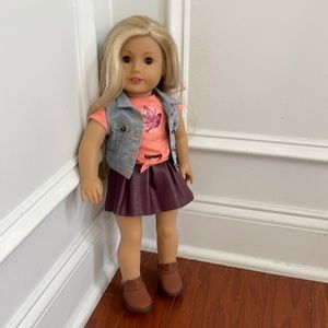 American Girl Doll Tenney Grant & book